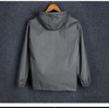 Free shipping Spring autumn men 3m reflective jacket windbreaker hooded coat sportwear jacket