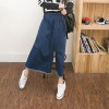 Free Shipping Spring Autumn female slim hip jeans skirt women new summer women cotton denim skirt sexy solid jeans Long skirt