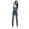 Free Shipping Rompers Womens Jumpsuit 2016 Fashion Overalls Jeans Female Playsuit ol Straight Trousers Plus Size XL Cotton Pants