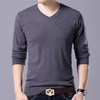 LONMMY Plus size 5XL 6XL 7XL Sweater men v neck Fashion Mens pullover sweater mens knitted sweaters Casual pullover 2017 Autumn