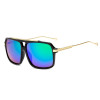 LongKeeper Flat Top Hot Square Sunglasses Men Brand Design Couple Sun Glasses Super Sstar Eyewear Occhiali da sole KP18003
