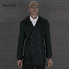 Long-sleeved men's long windbreaker 2017 spring / autumn fashion Slim double breasted jacket men's jacket cotton men's clothing