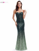 Long Sparkle Evening Dresses Ever Pretty Ombre 2017 New Gorgeous Long Elegant XXGD10070PEC Sequin Mermaid Party Gown Dresses