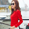 Long Sleeve Shirt Women Clothing 2017 Autumn Fashion Slim Chiffon Blouse V Neck Korean Elegant Ladies Office Shirts White Black Long Sleeve Shirt Women Clothing 2017 Autumn Fashion Slim Chiffon Blouse V Neck Korean Elegant Ladies Office Shirts White Black