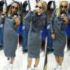 Long Sleeve Dress Sportswear Loose Long Hoodie Dress Fashion Casual Dresses Winter Hot Plus Size Women Clothing Vestidos XXL