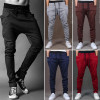 Casual Men Pants Hot Sale Unique Big Pocket Hip Hop Harem Pants Fitness Clothing Quality Outwear Casual Men Joggers