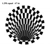 3D Vortex Illusion Rug
