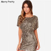 2017 Vestido New European Style Metallic Sequined Dress Slim Sexy Hip Package Nightclub Women Slit Backless Dresses Female S-2XL