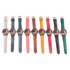 2017 Unisex Men Watches Luxury Watch Women American Flag pattern Leather Band Analog Vogue Wrist Quartz Watches montre relogio
