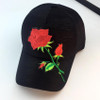 2017 Unisex Baseball Cap women men lovely Applique Floral Baseball Cap casuan Snapback Flat Hat high quality Casquette Gorras #5
