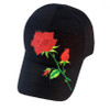2017 Unisex Baseball Cap women men lovely Applique Floral Baseball Cap casuan Snapback Flat Hat high quality Casquette Gorras #5