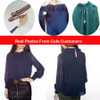 2017 Top Women's Shirt Blouse Ruffles Collar Blouses Chiffon Tunic Tops Blusa Long Sleeve Big Size Clothes for Women