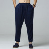 2017 Top Selling Solid Spring Summer Men Linen Pants Trousers Big Size Casual Mens jogger Pants Size M-6XL