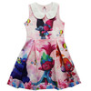 2017 Summer unicorn Dresses for Girls Princess Birthday Party Dress Children Trolls Costume Kids Clothes Vestido 3-10Y