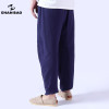 2017 summer thin section breathable comfortable cotton linen casual pants men's trousers Chinese style loose harem pants men