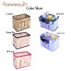 Large Capacity Foldable Multifunction Make Up Cosmetics Storage Box Container Bag Dresser Desktop Cosmetic Makeup Organizer