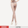 LANSWE high quality women open crotch sexy tights anti-hook summer thin lady delight stockings langsha