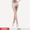 LANSWE high quality women open crotch sexy tights anti-hook summer thin lady delight stockings langsha