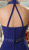 LANSITINA In Stock Chiffon Bridesmaid Dress Cheap Beading Pleat Floor-Length Prom Dresses Vestido De Casamento Dama De Honra