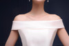 LANSITINA 2017 New Style Net Mini Bridesmaid Dress Cheap Bow A-Line Party Prom Dresses Junior Bridesmaid Dresses