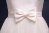 LANSITINA 2017 New Style Net Mini Bridesmaid Dress Cheap Bow A-Line Party Prom Dresses Junior Bridesmaid Dresses