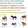 Lamwin Mini Hollow Type Plastic Farm Animal Toy Action Figure Simulation Horse Model Animation Figurine