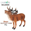 Lamwin Mini Hollow Type Plastic Farm Animal Toy Action Figure Simulation Horse Model Animation Figurine