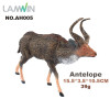 Lamwin Mini Hollow Type Plastic Farm Animal Toy Action Figure Simulation Horse Model Animation Figurine