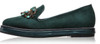 LALA IKAI Women Flats Loafers Rhinestone Flat Shoes Women Slip on Shoes for Women Suede Leather 60A0301-5