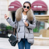 jacket women Cotton coat fashion irregular Warm Jacket winter coat women parkas Female winter winter jacket Faux fur coat