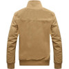 Jacket Men Casual jackets cotton washed coats Army Military Mens Stand collar Outerwear jaqueta masculina Coat parka