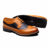 Jack Willden Fashion Mens Dress Office Lace-Up Leather Shoes Men's Casual Party Driving Oxfords Man Vintage Carved Brogue Flats