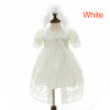 IYEAL Baby Girl Dress With Shawl + Hat for Toddler Girls Infant 1 Year Birthday Party Baptism Christening Gown High Quality