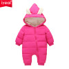 IYEAL 2017 Newest Winter Outwear Baby Clothes Warm Overalls for Newborn Cotton Infant Baby Girl Boy Clothing Thickening Jumpsuit