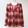 IYAEGE Womens Tops And Blouses 2018 Spring Plaid Shirts Casual Long Sleeve Blouse Sexy Lace Up Shirt Women Tunic Tops Blusas XXL