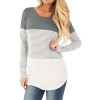 IYAEGE Womens Tops and Blouses 2018 Fashion Patchwork Long Sleeve Office Women Blouse Casual Striped Shirt Femme Tops Tee Blusas