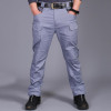 IX7 Military Urban Tactical Pants Men summer Cotton SWAT Army Cargo Pants Casual  Pockets Police Soldier Combat Trouser