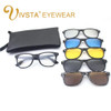 IVSTA Magnet Sunglasses Clip Magnetic Mirrored Clip on Sunglasses Men Polarized Clips Custom Prescription Myopia night vision