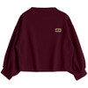 AZULINA Kawaii Harajuku Lantern Sleeve Badge Patched Sweatshirt Women Jumper Autumn 2017 Oversized Hoodies Sweatshirts Femininas