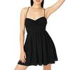 AZULINA Chiffon Summer 2017 Sexy Spaghetti Strap Mini Dress Women Party Backless Black Short Beach Dress Vestidos Robe Sundress AZULINA Chiffon Summer 2017 Sexy Spaghetti Strap Mini Dress Women Party Backless Black Short Beach Dress Vestidos Robe Sundress