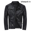 AYUNSUE 100% Genuine Leather Jackets Mens Sheepskin Coat Chaqueta Cuero Hombre Leather Jacket Motorcycle Coats Plus Size WXF046