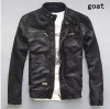AYUNSUE 100% Genuine Leather Jackets Mens Sheepskin Coat Chaqueta Cuero Hombre Leather Jacket Motorcycle Coats Plus Size WXF046