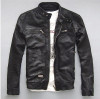 AYUNSUE 100% Genuine Leather Jackets Mens Sheepskin Coat Chaqueta Cuero Hombre Leather Jacket Motorcycle Coats Plus Size WXF046