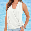 Awaytr Summer Blouses Women Sleeveless Top Blouse Sexy Deep V Neck Female Casual Cross Tops Tees 2018 Spring Women's Shirt Awaytr Summer Blouses Women Sleeveless Top Blouse Sexy Deep V Neck Female Casual Cross Tops Tees 2018 Spring Women's Shirt