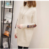Autumn/Winter Turtleneck Pullover Women's Sweaters Loose Warm Knit Sweater Large size Casual Long-sleeved Sweater Lady Shirt 4XL