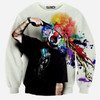 Autumn/winter new sweatshirt men's fashion 3D sweatshirt novelty gun clown printing sudaderas Men hoodies pullovers Sweatshirts