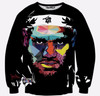 Autumn/winter new sweatshirt men's fashion 3D sweatshirt novelty gun clown printing sudaderas Men hoodies pullovers Sweatshirts