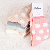 Autumn/winter Chinese style national cartoon sheep woman's socks female all cotton thick socks
