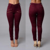 Autumn Women Jeans Pencil Stretch Casual Zipper Denim Skinny Jeans Pants High Waist Jeans Trousers