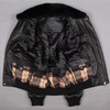 Cowhide for air force pilot leather jacket men's clothing fur collar outerwear autumn and winter genuine leather motorcycle